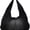 Black, variant on Vintage Washed Denim Hobo Shoulder Bag for Women, Stitched Spliced Denim Dumpling Hobo Bag, Zip Top Casual Underarm Handbag, Large Capacity Daily Fashion Tote Purse