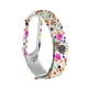thumbnail image 3 of Correa de repuesto compatible con Xiaomi Mi Band 5 Correa de repuesto de silicona transpirable con diseño floral, 3 of 5