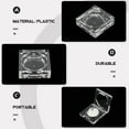 thumbnail image 2 of 6 Pcs Assiettes Transparentes pour Fard à Paupières Contenants Échantillons de Trousses Cosmétiques, 2 of 7