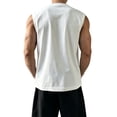 BONIXOOM Mens Tank Tops, Mesh Panel Sleeveless Tank Top Breathable ...