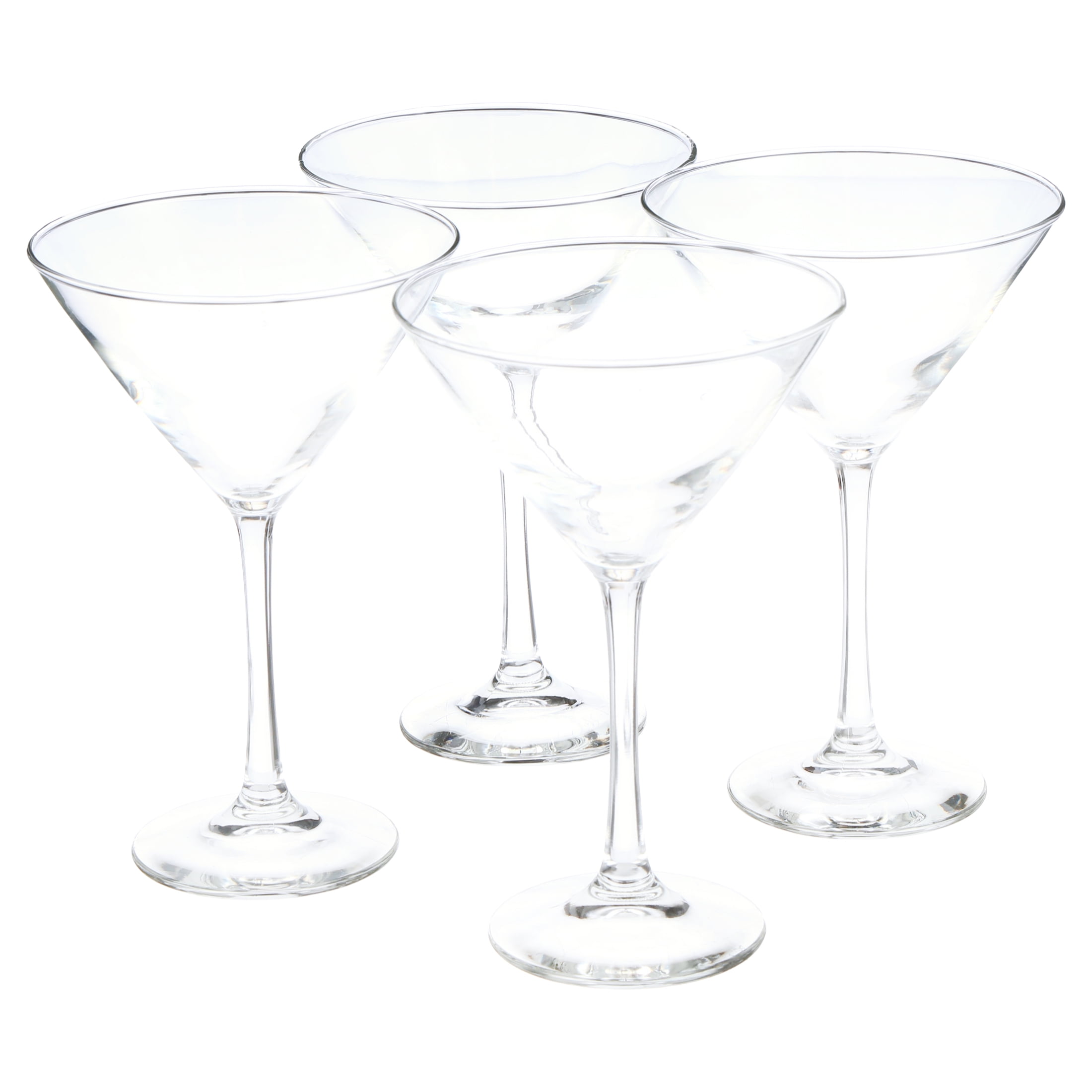 Libbey Capone Entertaining Set with 4 Martini Glasses and Shaker