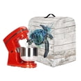 thumbnail image 6 of TSOVTHRID Sea Turtle Wood Print Stand Mixer Cover Paint Splatter Pattern Foldable Waterproof Dust Cover for Kitchen Mixer Reusable Kitchen Counter Mixer Parts & Accessories with 2 Pockets,S, 6 of 7