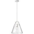 thumbnail image 1 of Dainolite 871P-WH Clear Pendant, 1 of 3