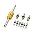 thumbnail image 2 of Colaxi 9 Pcs Valve de Service de Climatisation Kit de Valve de Conversion Facile à Installer Réparation Accessoires Premium Assortiment, 2 of 8