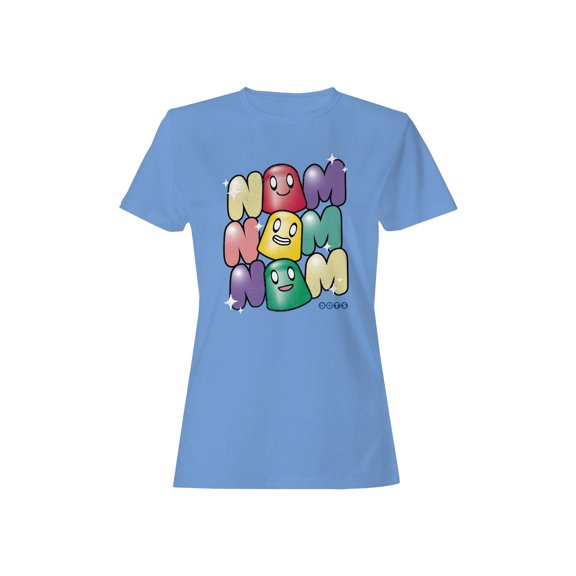 Officially Licensed Dots Colorful Candy Faces Delight Women's T-shirt