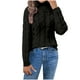 thumbnail image 2 of Ailaofu Sweaters for Women Long Sleeve Ribbed Knit Solid Color Turtleneck Fall Winter Pullover Sweaters, 2 of 6
