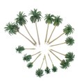 thumbnail image 4 of TABLZONE 15pcs Miniature Palm Trees with Bases Coconut Model Trees for Diorama Landscape, 4 of 8
