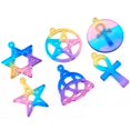 thumbnail image 1 of Injueey Molde de fundición de resina de silicona Estrella Pentagrama Hexagrama Nudo de la trinidad celta irlandesa Ankh Cruz Molde de epoxi para Artesanía Injueey HA015594-00, 1 of 1