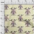 thumbnail image 1 of oneOone Polyester Lycra Fabric Bird & Tree Block Printed Fabric 1 Yard 56 Inch Wide, 1 of 1