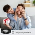 thumbnail image 6 of Father Day Gifts for My Man Boyfriend Husband Dad Grandpa Brother Son Him Men, Mens Cross Leather Braided Bracelet Mens Jewelry Birthday Gift Ideas for Men Valentines Christmas Gifts, 6 of 6