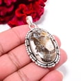 thumbnail image 3 of Indonesian Opal Gemstone 925 Sterling Silver Pendant 2.11" P102175, Christmas Gift, 3 of 4