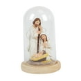 thumbnail image 4 of Christmas Nativity Scene Resin Ornament LED Lighted Decorative Collectible Artwork for Tabletop Office Bedroom, 4 of 9