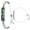 green-clear, variant on Yihou Smart Bracelet for Women Fitness Tracker Jewelry Fitness Bracelet Smart Band with Sleep Tracker Heart Rate Monitor Diamond for Android iOS Black Colourful