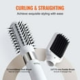 thumbnail image 3 of VEVOR Hair Dryer Styler, Ionic Hair Dryer Brush, 110,000RPM High-Speed Hot Air Styler with Brushless Motor, Oval & Paddle Brush, Blow Dryer Brush Styling Tool for Fast Drying Volumizing Straightening, 3 of 6