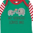 thumbnail image 4 of Inktastic My Grandad Loves Me Boys or Girls Long Sleeve Baby Bodysuit, 4 of 5