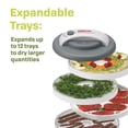 thumbnail image 5 of Nesco FD-61WHCK 6 Tray 500 Watt Food Dehydrator with Jerky Gun, White, 5 of 9