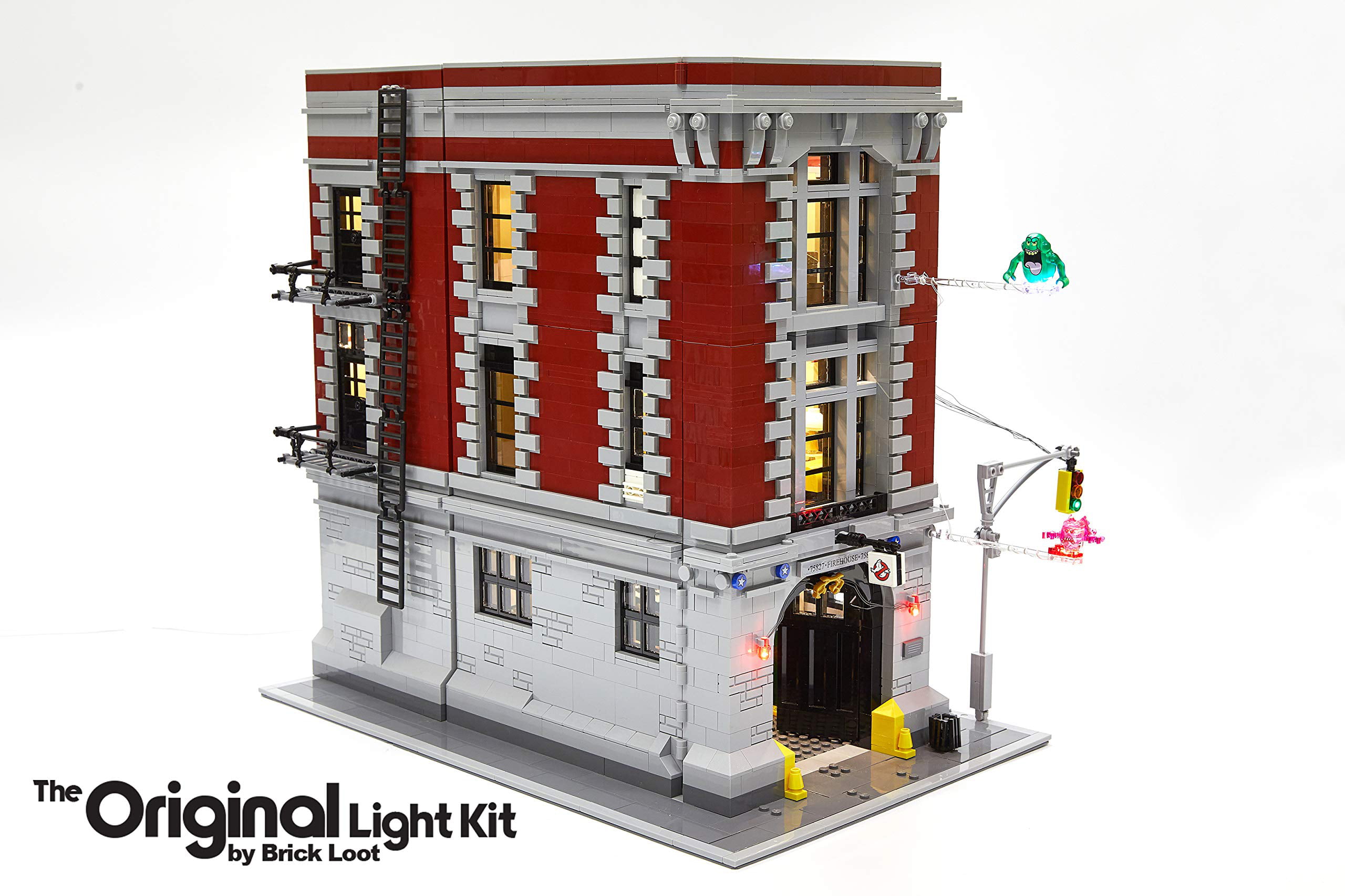 Summen grammatik Ydmyge Brick Loot LED Lighting Kit for LEGO Ghostbusters Firehouse Headquarters  75827 - Walmart.com