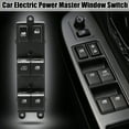 thumbnail image 2 of Car Electric Power Master Window Switch Front Left Side 25401-2DR0C Black for Nissan Sentra 2007-2012, 2 of 6