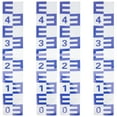 thumbnail image 3 of HEALEEP Water Height Gauges Blue Self-Adhesive 4Pcs 19.7x3.1in Night Visibility, 3 of 8