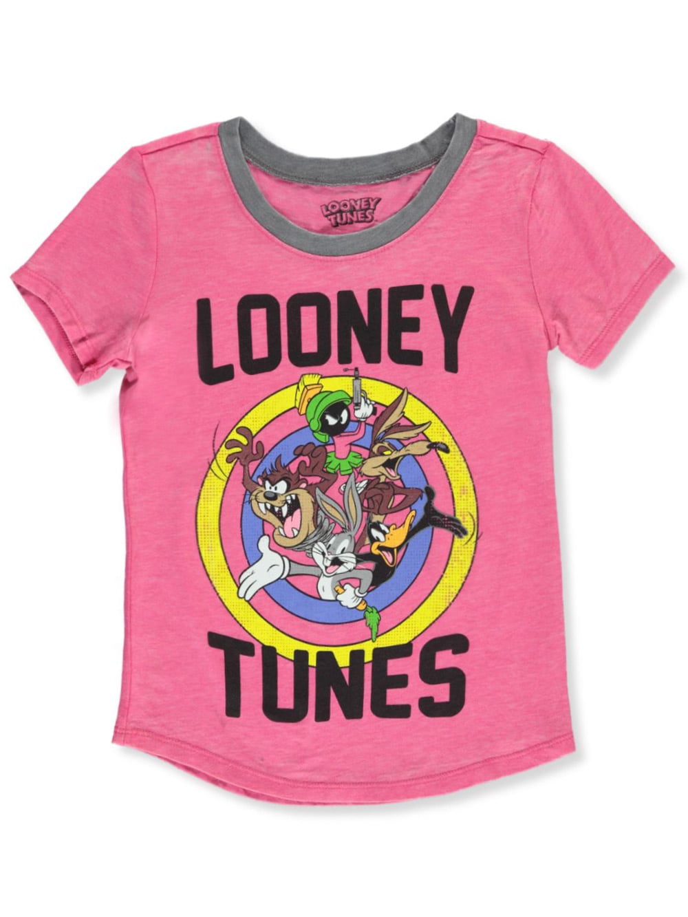 blue looney tunes shirt