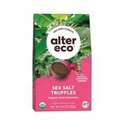 Alter Eco Organic Sea Salt Truffles Dark Chocolate 4.2 oz