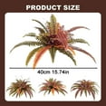 thumbnail image 3 of Fall Decor For Home Artificial Green Plant Ferns With 28 Leaves In Autumn Silk Flowers For Outdoors Fall Hydrangea Artificial Flowers Artificial Plants Outdoor Potted Outdoor Faux Mums, 3 of 9