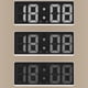 thumbnail image 4 of Reloj Despertador Digital Inteprter Superficie de Espejo LED Decoración del Hogar, 4 of 6