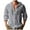 Gray, variant on Men's Solid Color Long Sleeve Cotton Linen Hooded Sweater, Casual Pullover for Fall Winter, Breathable Comfort,Gray,M