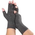 thumbnail image 1 of Gants de Compression pour Arthrite pour Hommes Femmes pour Arthrite Mains, Gants Sans Doigts pour Arthrite pour Rhumatoïde et Arthrose, Gants de Compression pour Soulagement de la Douleur Arthritique (1 Paire), 1 of 7