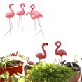 thumbnail image 5 of Inserción de animales en maceta de flamenco, adornos creativos de resina, adornos de jardín y granja, adornos de escritorio, regalos, adornos de coche, 5 of 5