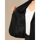 thumbnail image 5 of Saco de Blazer de Oficina Chic INSPIRE para Mujeres, Blazer de Un Botón en Contraste, Talla L, Negro, 5 of 5