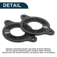 thumbnail image 4 of Anillo espaciador de altavoz Unique Bargains Adaptador de altavoz de rango medio para Toyota ABS 2 Pcs, 4 of 7