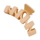 thumbnail image 2 of Clips de garra PARA el cabello Macarena Naranja Jumbo, 2 of 8