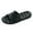 Black, variant on Slippers Men Non Mens Slides Lightweight Flat Sandals for Women Open Toe with Thick Cushioned Sole Shower Shoes for College Dorm