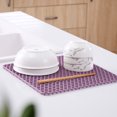 thumbnail image 3 of Reheyre Thicker Multi-use Drain Mat - Stretchy Honeycombed Silicone Bowl Holding Mat - for Home, 3 of 8