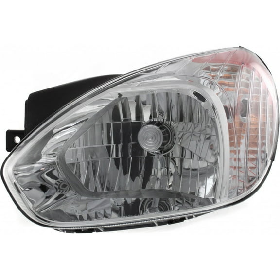 For 2007 Hyundai Accent Headlight Driver Side Hatchback Replacement For HY2502137 | 92101-1E010