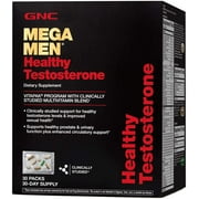 GNC Mega Men Healthy Testosterone Vitapak Program - 30 Vitapaks