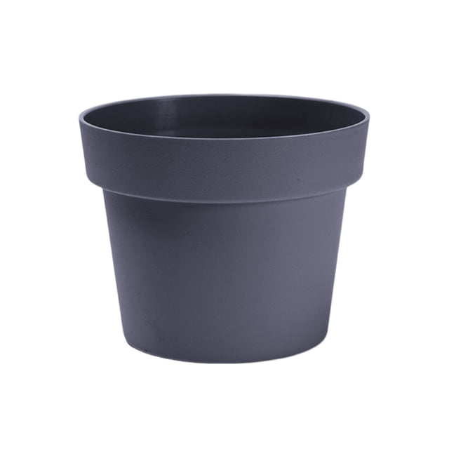 Maceta de plástico de gran capacidad: elegante, duradera y versátil; para suculentas, hierbas y balcón
