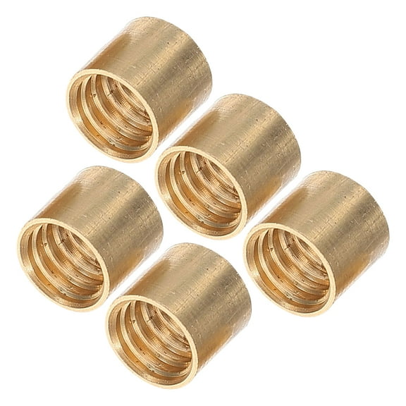 LITINKIMI Pool Cue Joint Accessories Golden 5Pcs 0.4In