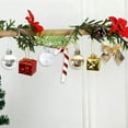 thumbnail image 5 of Feltree 24-Piece Mini Christmas Ornaments Set with Kraft Gift Box, Gold Themed Assorted Designs for Tree, Wreath, and Holiday Decor, 5 of 7