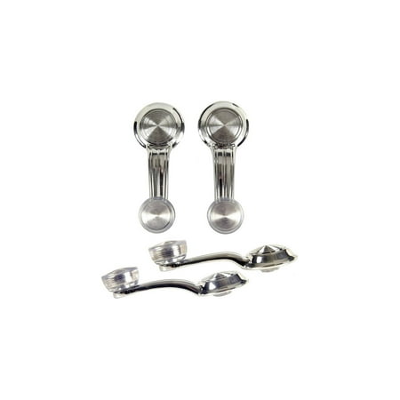 Camaro Window Crank - Eckler's Premier Products 33-190707 Camaro Front & Rear Window Crank Handles, Clear,