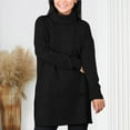 thumbnail image 6 of Hvyesh Turtleneck Tops Women Plus Size Long Sleeve Shirts Casual Tunic Pullover for Women Oversized Holiday Clothings, 6 of 6