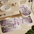 thumbnail image 6 of Vintage Girl Shower Curtain Set for Bathroom 4Pcs Fantasty Forest Fairy Tale Bathroom Sets with Rugs Toilet Lid Cover Bath Mat Shower Curtain Set with Hooks, Bathroom Decor, 6 of 8