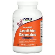 NOW Foods - Lecithin Granules Non-GMO - 1 lb.