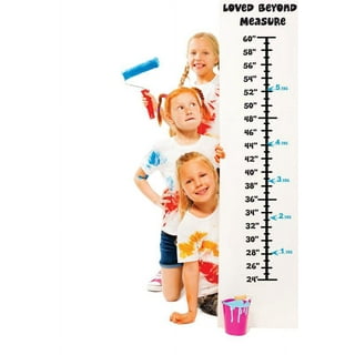 VICOODA Baby Height Growth Chart Hanging Rulers Kids Room Wall