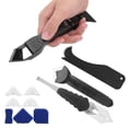 thumbnail image 3 of Caulking Scraper, Caulking Finisher, 11Pcs Portable Multifunction Reusable Plastic for Bathtubs Sinks, 3 of 7