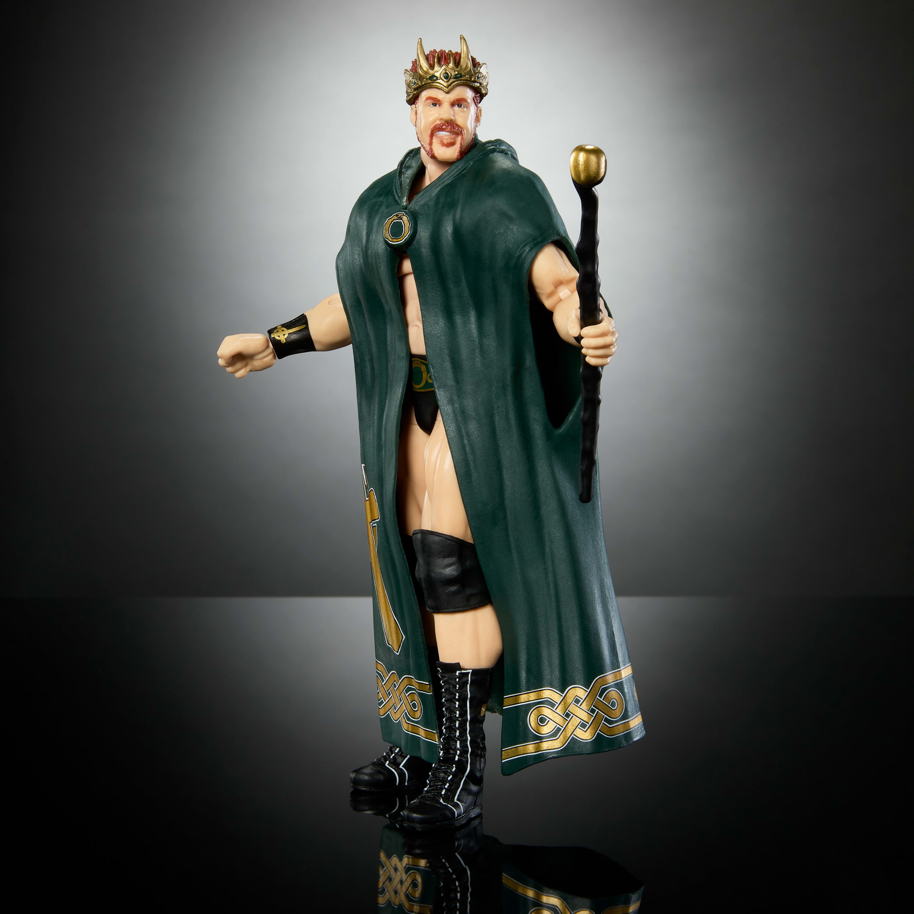 WWE Elite King Sheamus Action Figure, Greatest Hits 2025, 6-inch Collectible with Articulation & Accessories