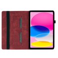 thumbnail image 2 of Dteck Folio Case for Fire HD 10 (9th/8th/7th Generation, 2019/2017/2015), Cute Cat & Butterfly Pattern PU Leather Card Holder Folio Cover with Pencil Holder, Multi-Angle Viewing Stand,Winered, 2 of 6