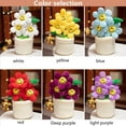 thumbnail image 6 of 11.8 Succulent Plant Plush,Sun Flower Pot Stuffed Plushie,Cute Smiling Face Flower Stuffed Plants Plush Toy for Room Decoration/Birthday Gifts (Yellow), 6 of 6