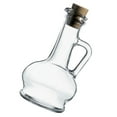 MANLINGDA Clear Glass Oil Dispenser Bottle Vinegar Soy Sauce Container